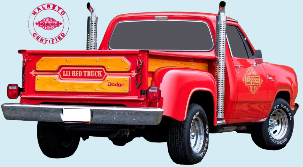 Li'l Red Express Truck 8 Piece Decal Kit 78-79 Dodge Ram LRE - Click Image to Close